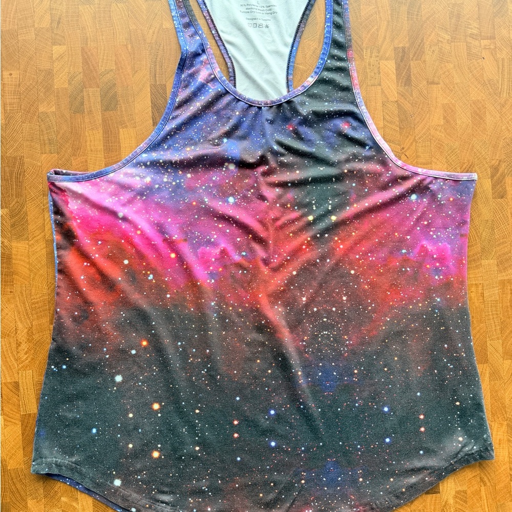 Jed North Galaxy Print Tank Top - Multicolor